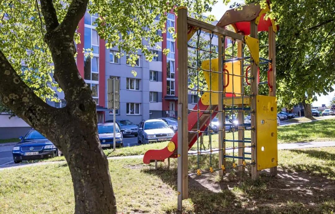 Panevezio G Prie Parko, Panevezio Str By The Park Apartman Klaipėda Kültér fotó