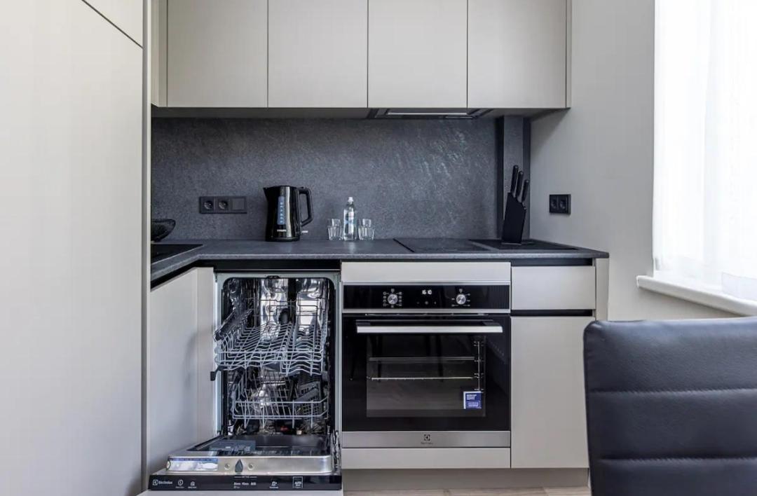 Panevezio G Prie Parko, Panevezio Str By The Park Apartman Klaipėda Kültér fotó